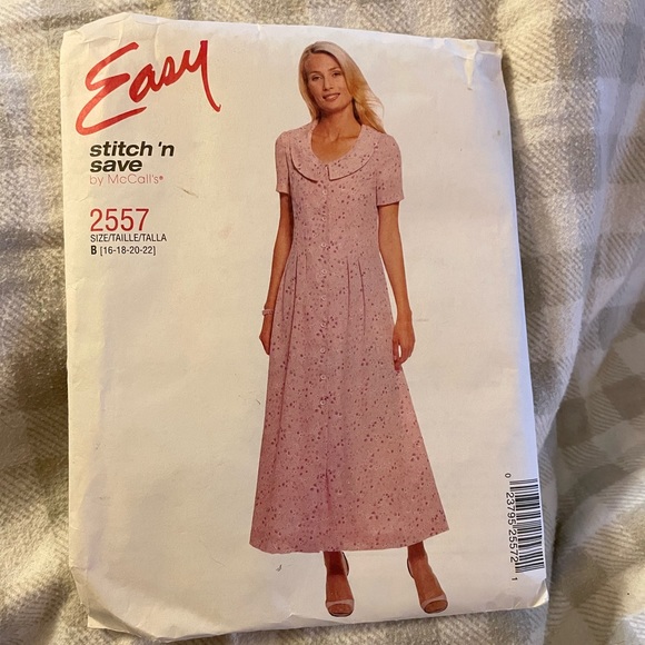 McCall’s | Other | Mccalls Stitch And Save Sewing Pattern | Poshmark